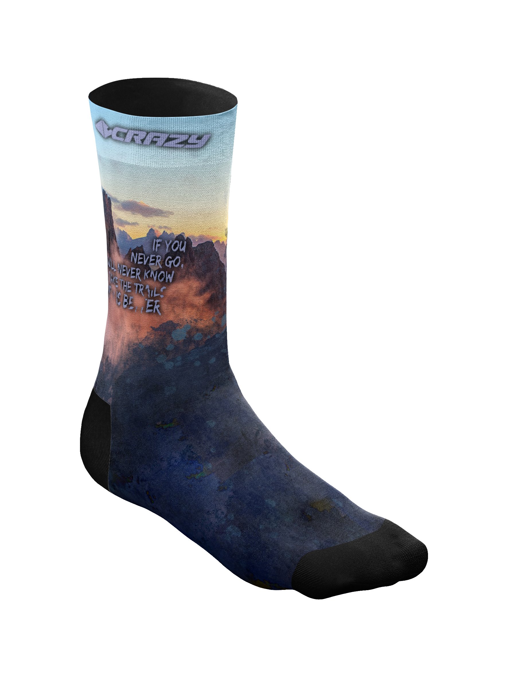 CRAZY IDEA SOCKS MAGIC MOUNTAIN