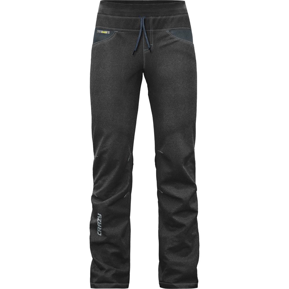 CRAZY PANT JOKER MAN WOOL EFFECT DARK GRAY