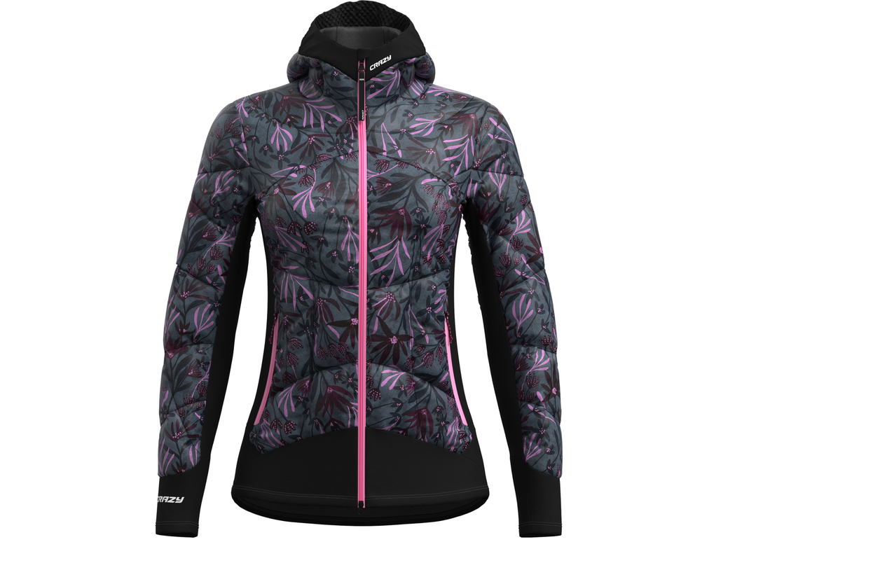 CRAZY JACKET EXIT WOMAN WINTER FLOWER