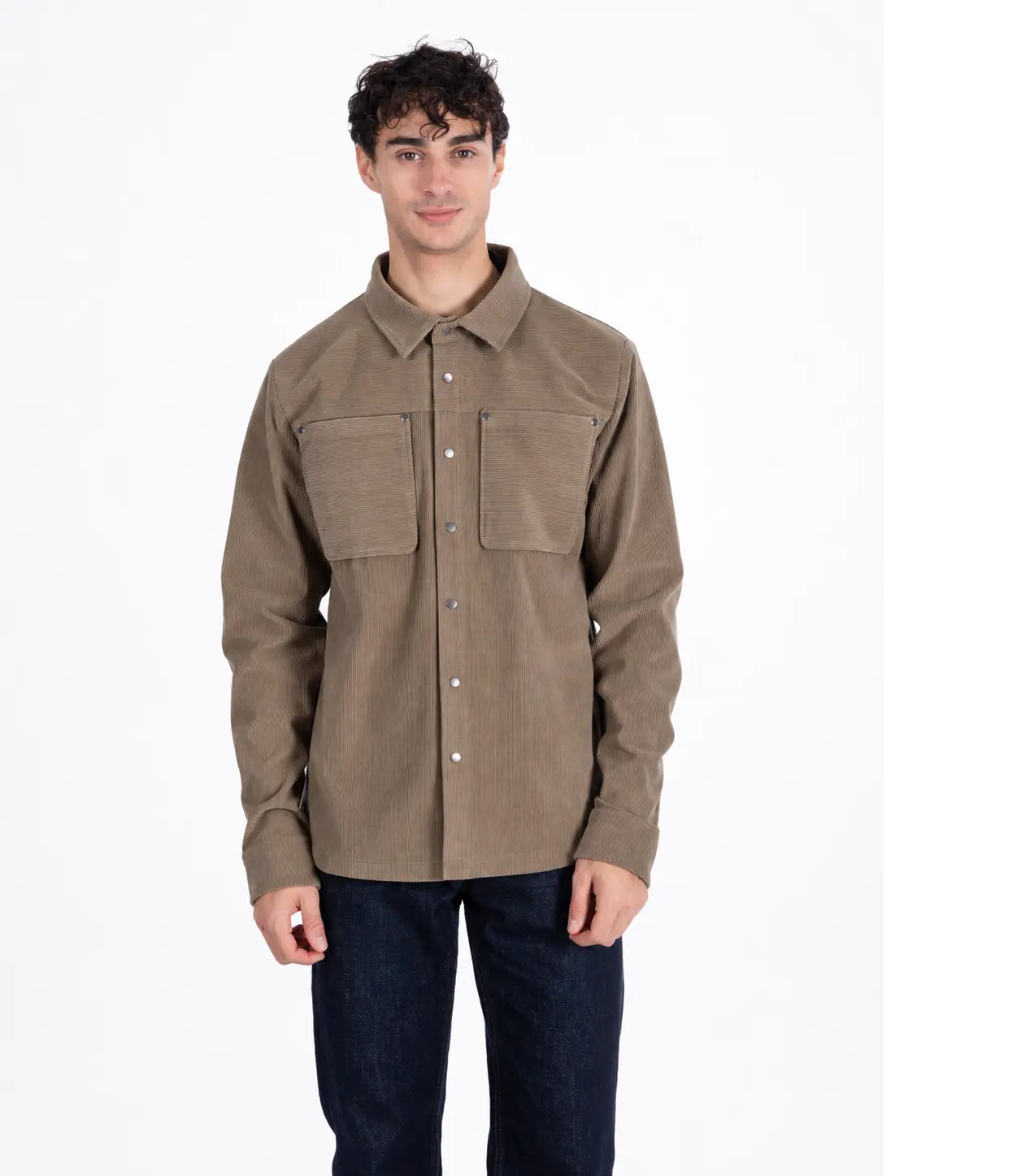 AULP Men's ETANN SHIRT Taupe