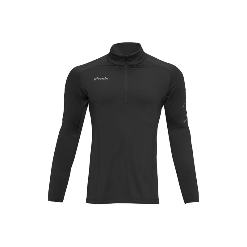Phenix Yuzawa 1/2 Zip Tee BK