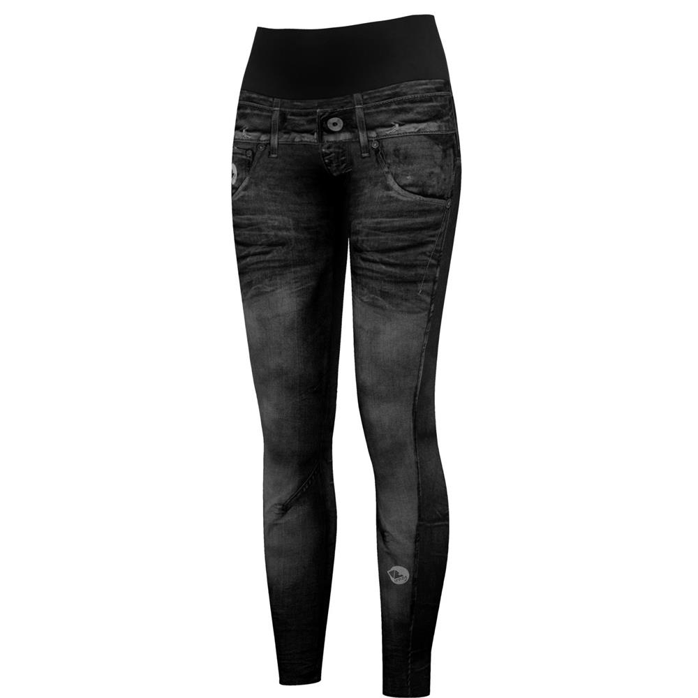 Crazy Idea FUSEAUX KINSEJ PRINTED Print Dark Jeans