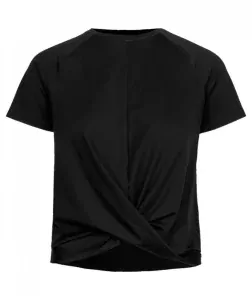 JOHAUG SHAPE STUDIO CROSSOVER TEE Black