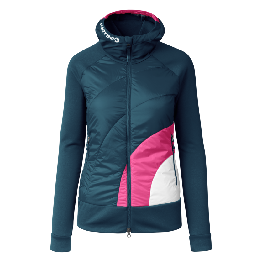 MARTINI Desire Hybrid Jacket Primaloft® W poseidon-rosebud