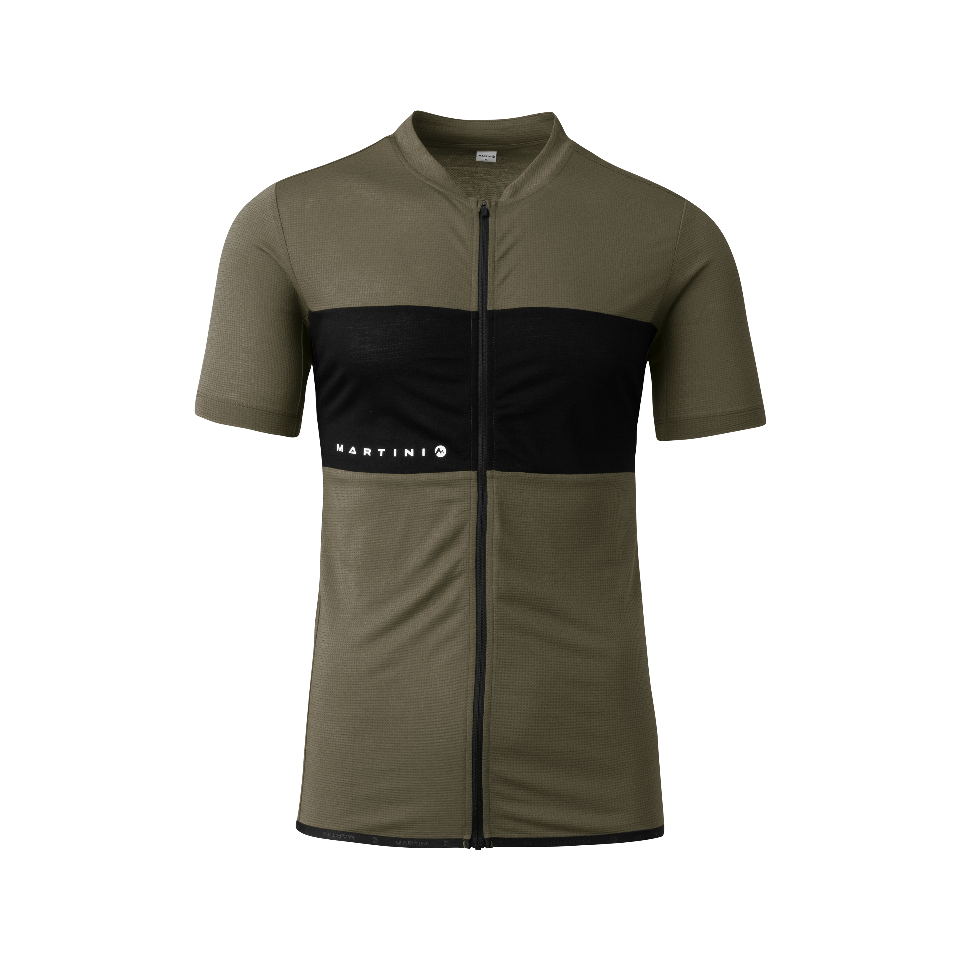 MARTINI Flowtrail Zip Shirt M moss/black