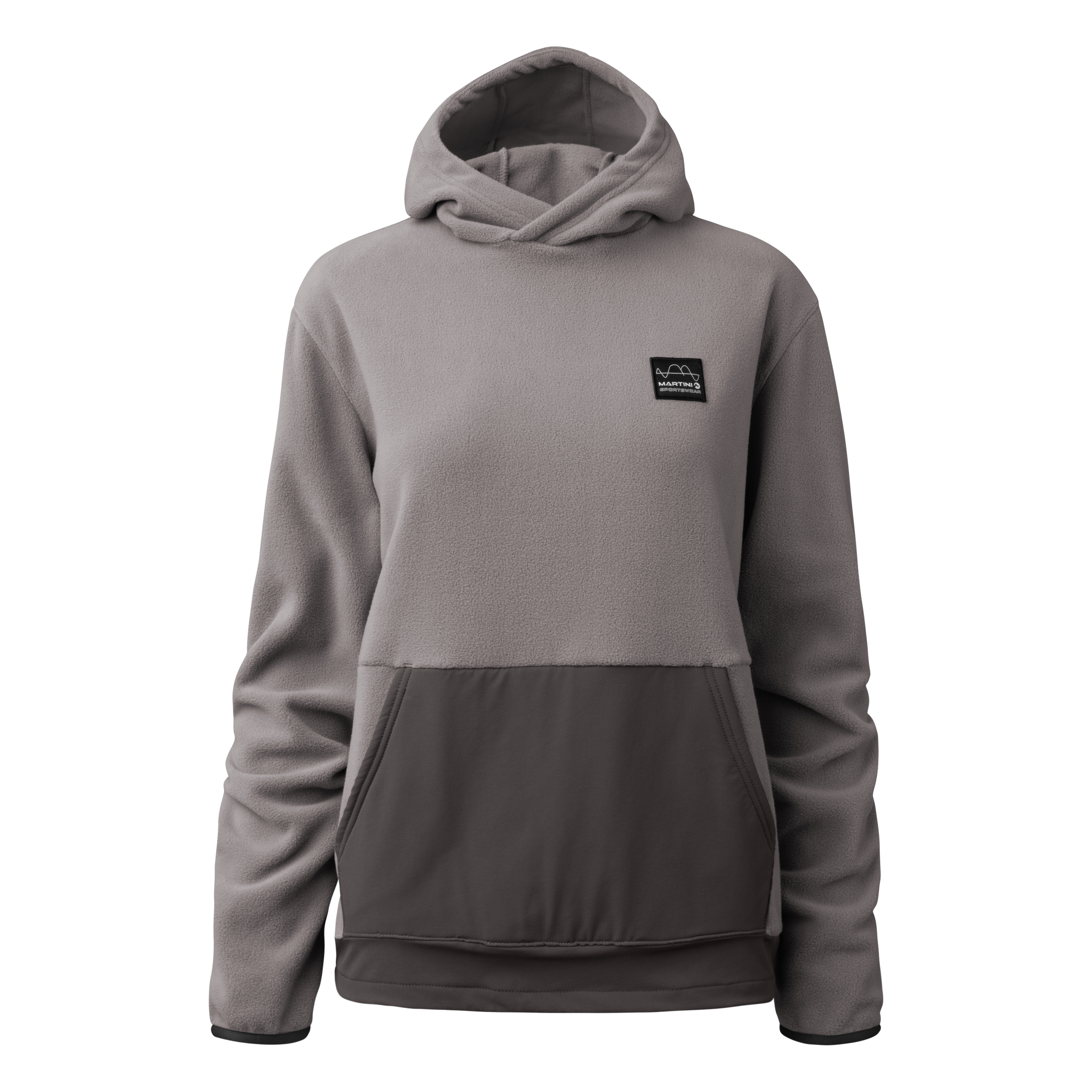 MARTINI Recharge Hoodie Uni ash/granite