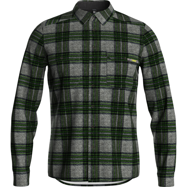 CRAZY IDEA SHIRT LUMBERJACK MAN SCOTTISH GRAY
