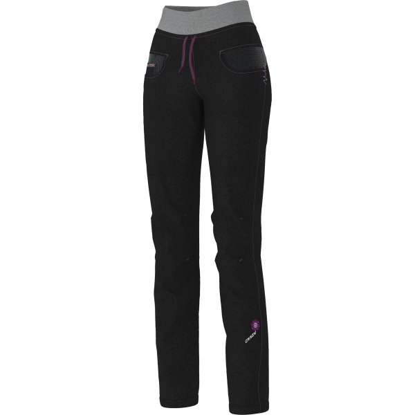 CRAZY PANT ARIA WOMAN wool effect dark gray