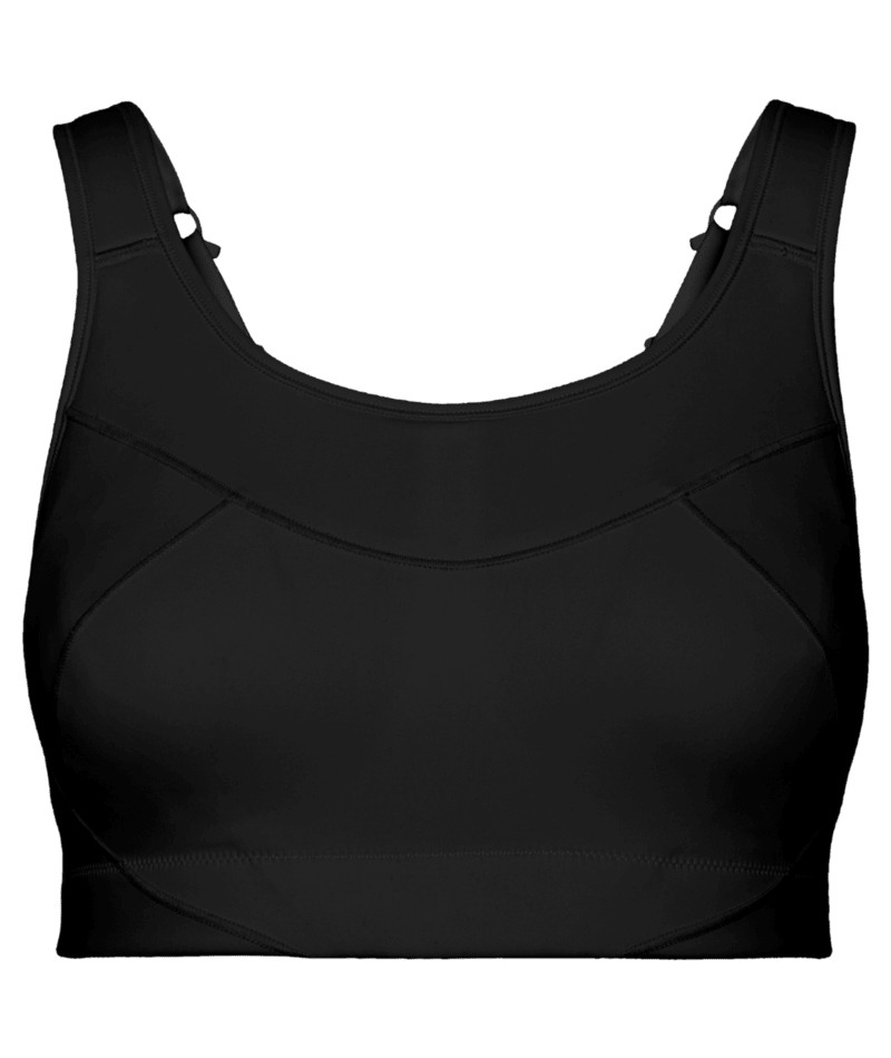 JOHAUG Discipline High Impact Run Bra - Black