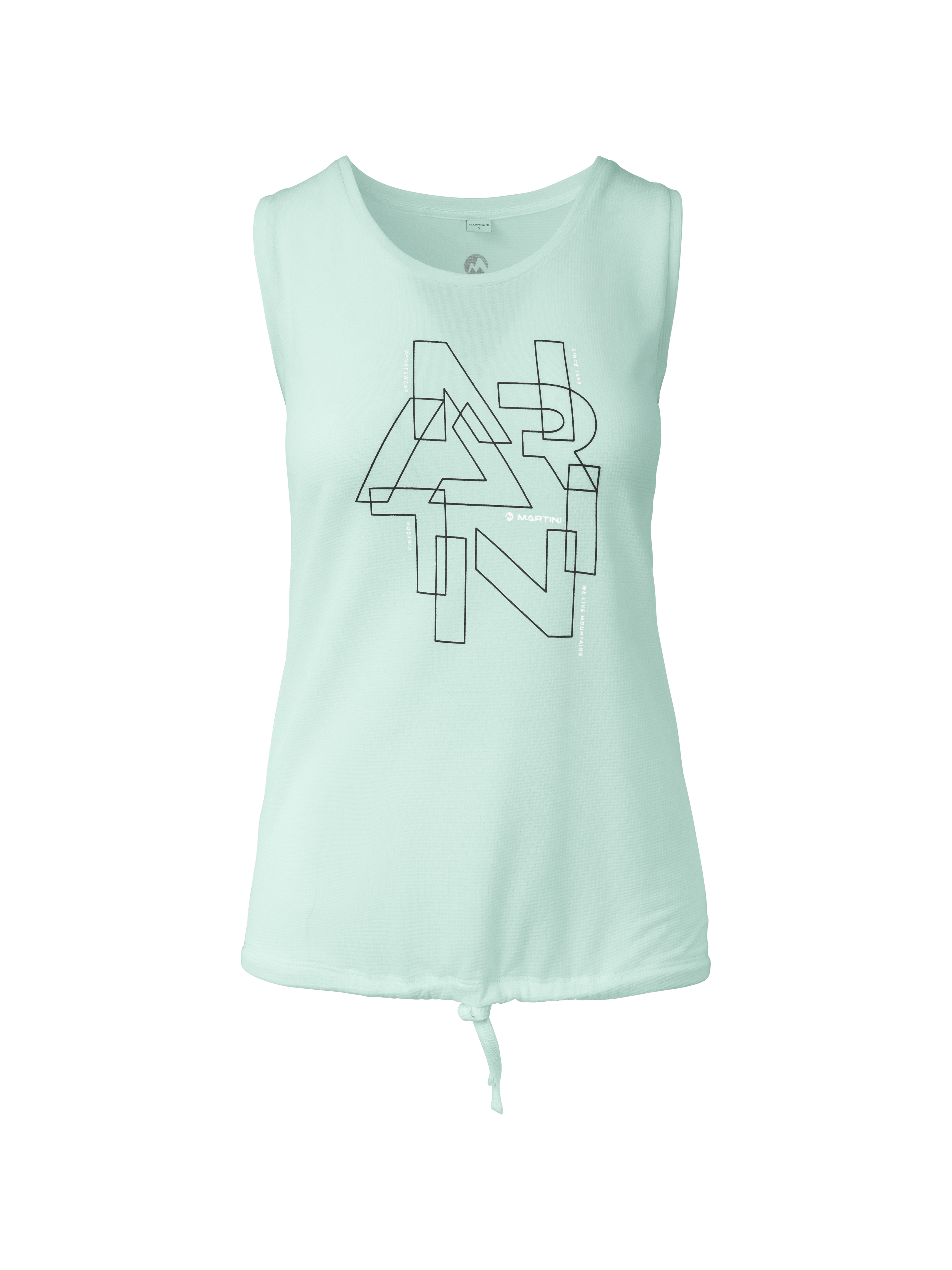 MARTINI Alpmate Flow Tanktop W ibiza blue