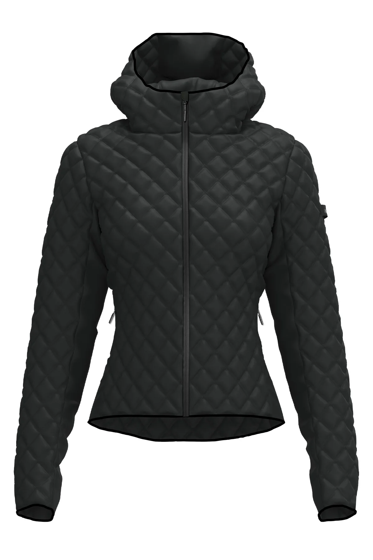 Dámská lehká zateplená bunda RH+ Freya W Jacket black