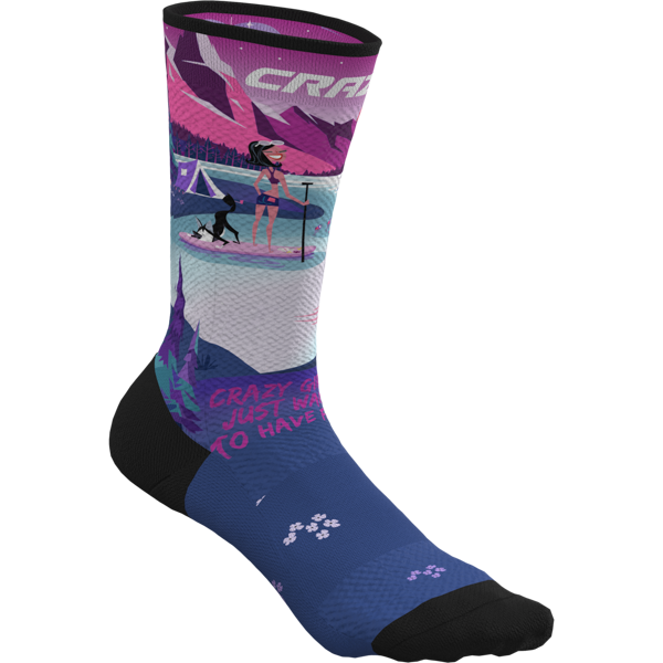 CRAZY SOCKS I LOVE MOUNTAIN