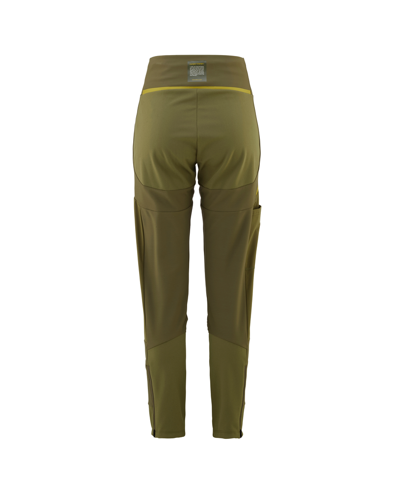 KARI TRAA VOSS Hybrid Tights  ZELENÁ TWEED