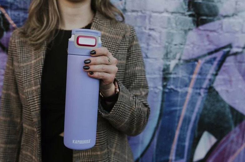 KAMBUKKA Elton Insulated 600 ml Digital Lavender