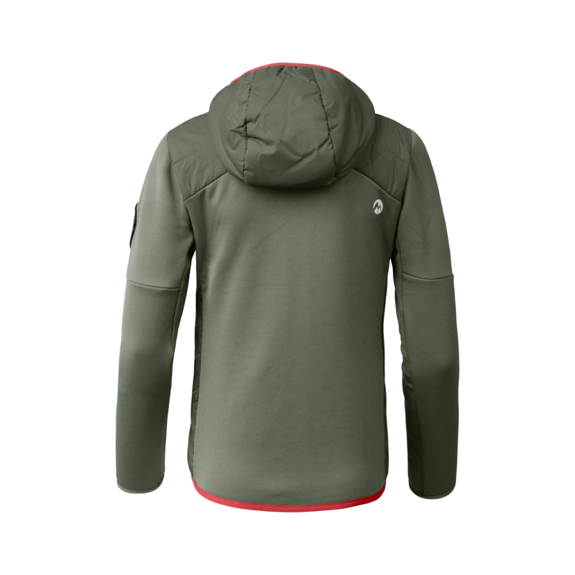 MARTINI Wildone Hybrid Jacket G-LOFT® Kids mosstone