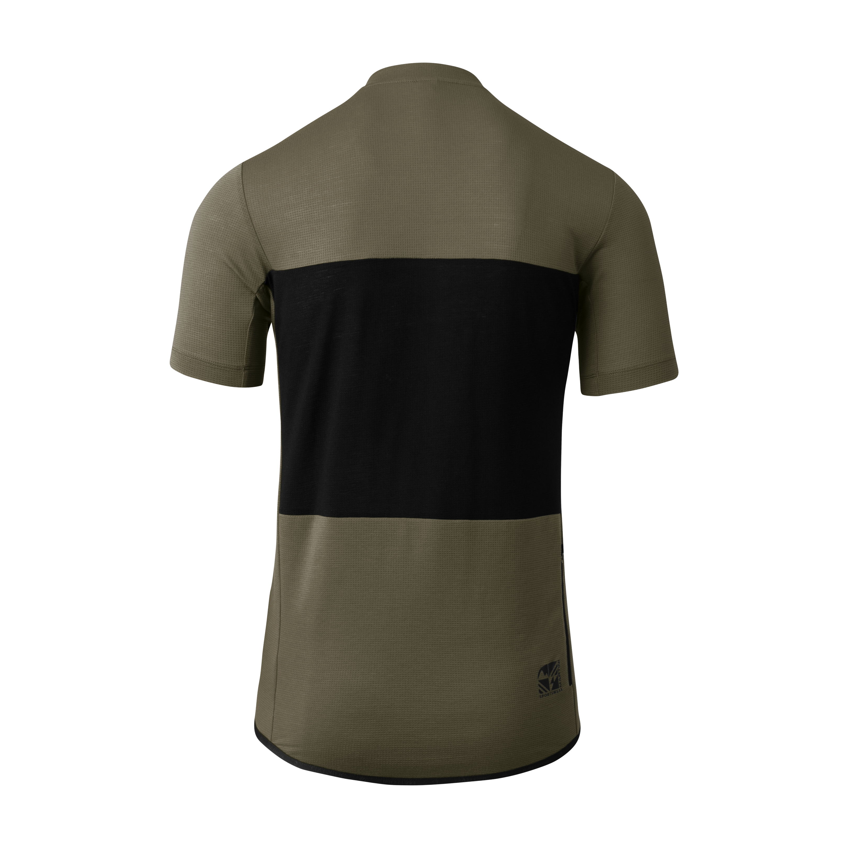 MARTINI Flowtrail Zip Shirt M moss/black