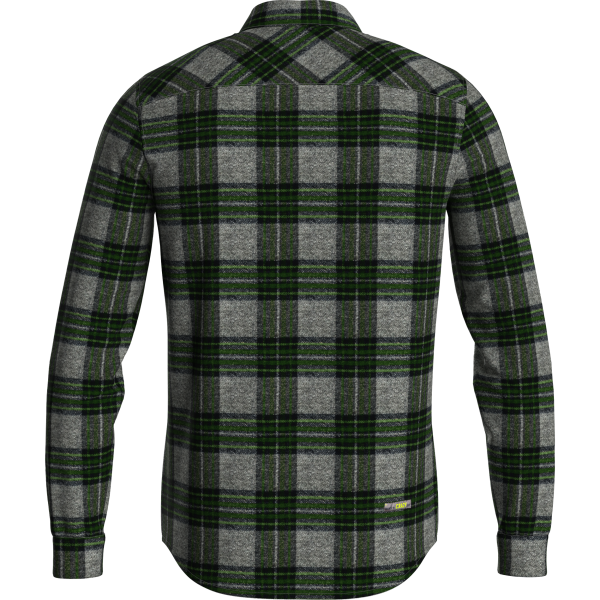 CRAZY IDEA SHIRT LUMBERJACK MAN SCOTTISH GRAY
