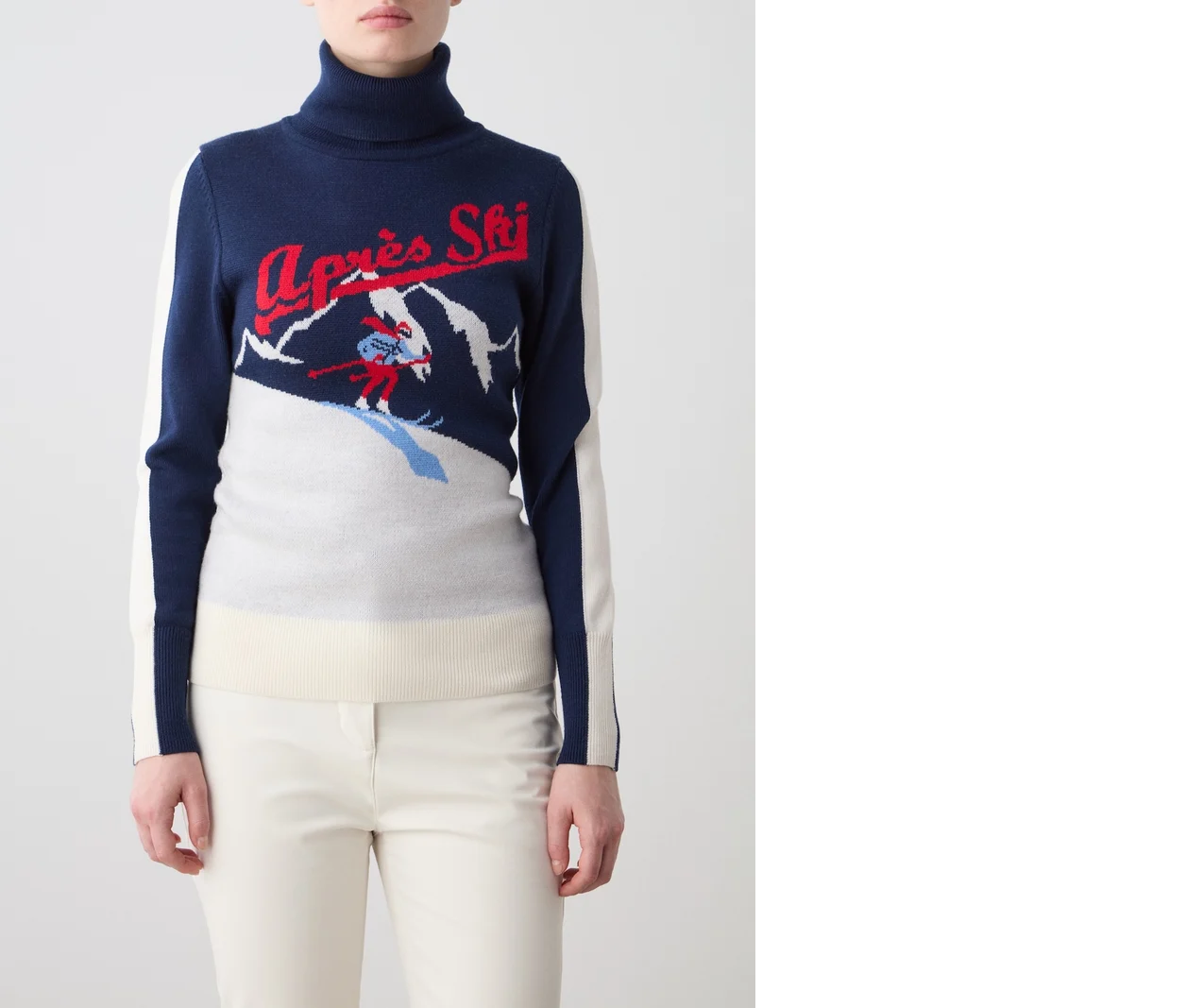 We Norwegians Afterski Sweater Women NAVY BLUE