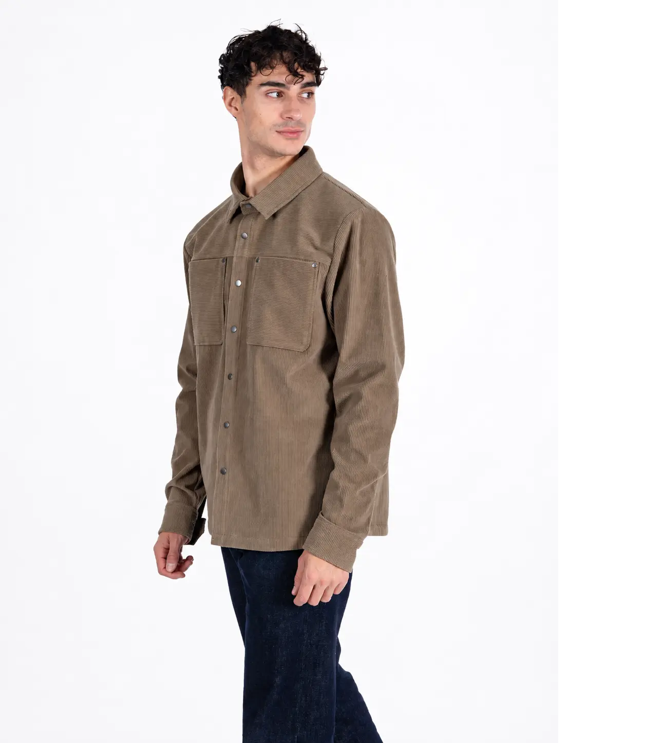 AULP Men's ETANN SHIRT Taupe
