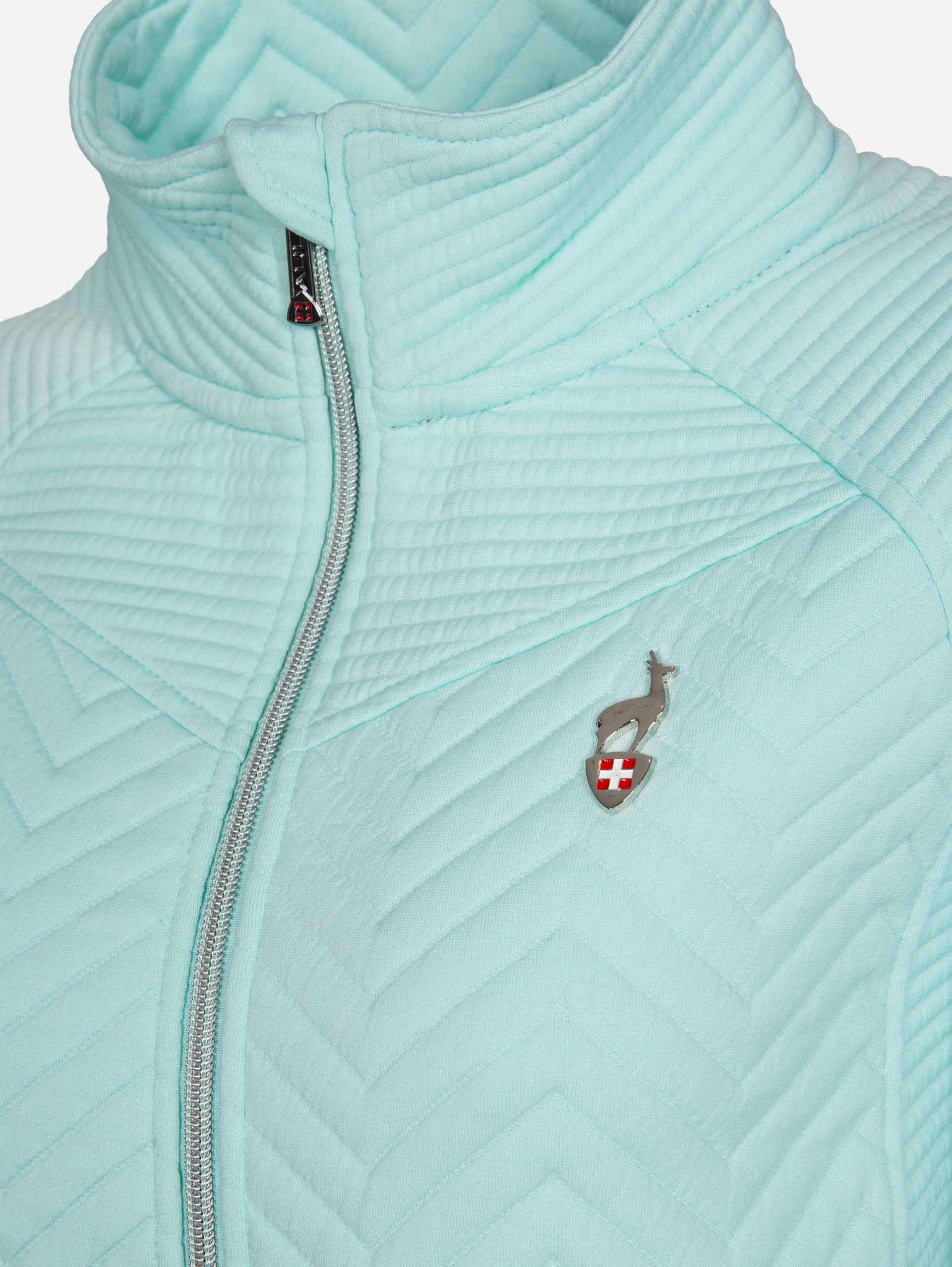 AULP SIMIX FLEECE JACKET Light Turquoise
