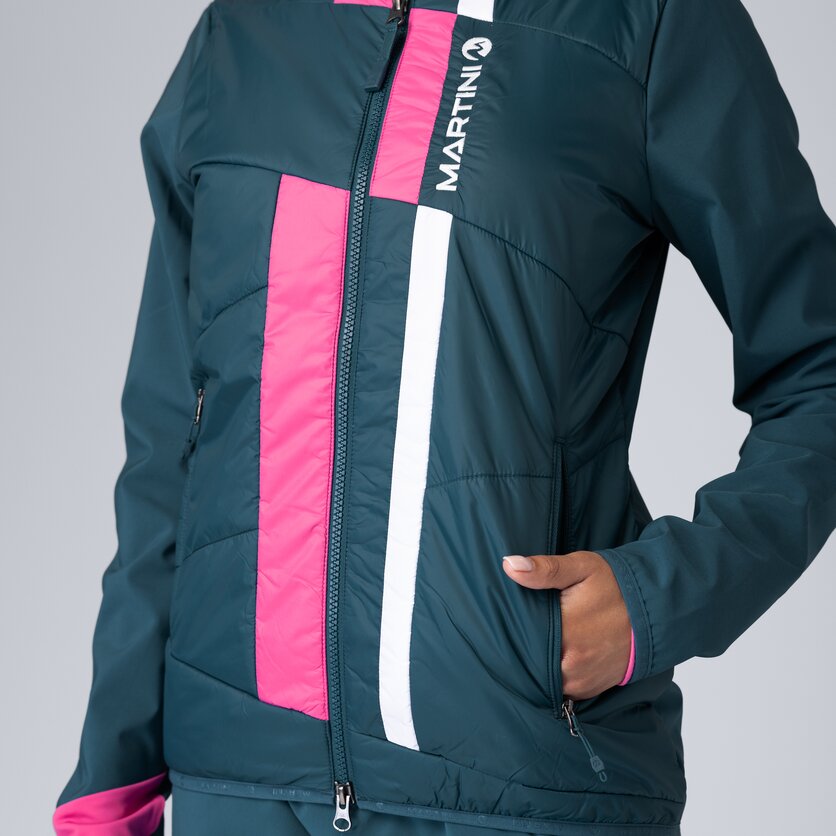 MARTINI Glint Hybrid Jacket Primaloft® W poseidon-rosebud