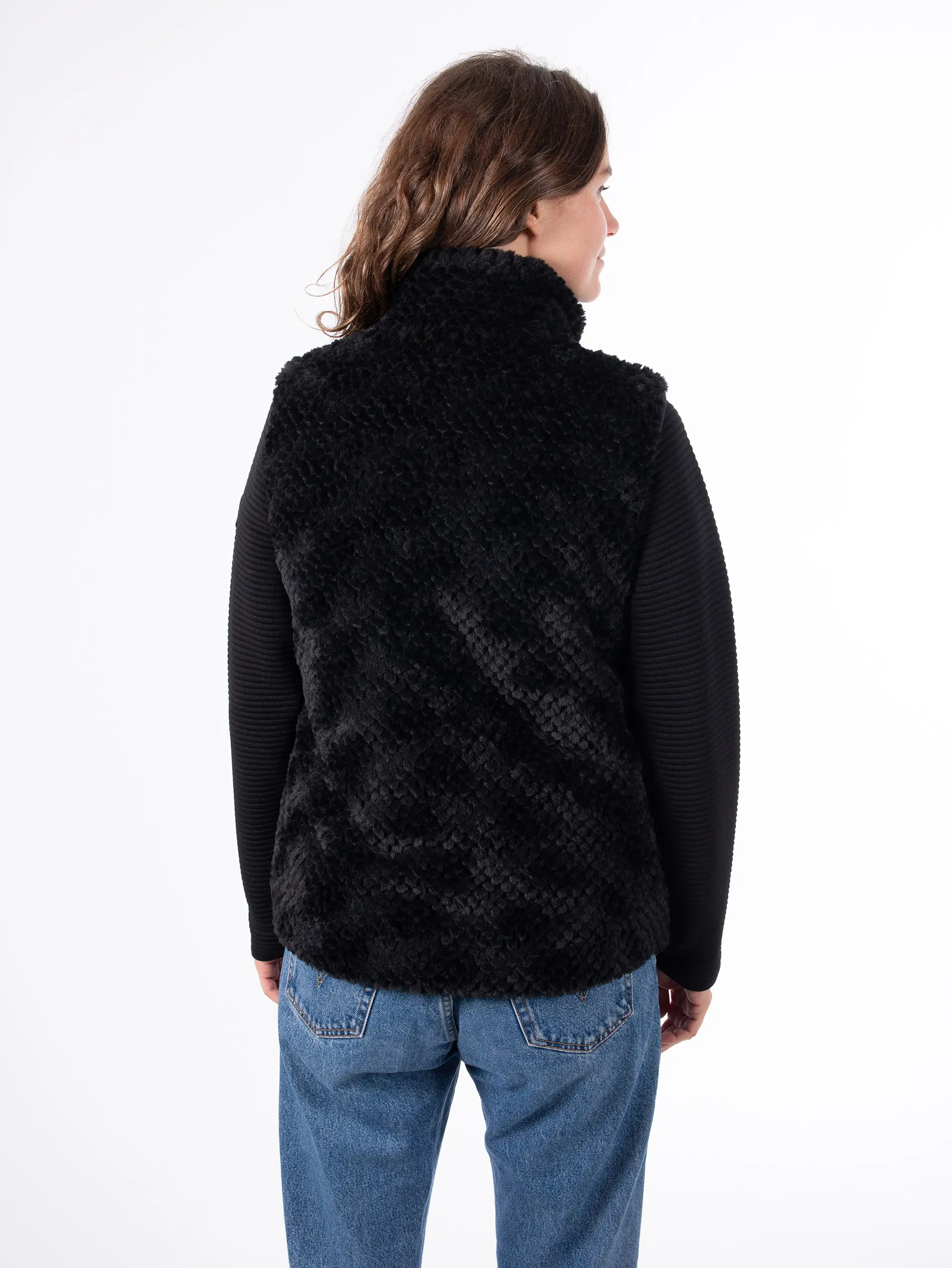 AULP VEST CAROL BLACK/LEO 