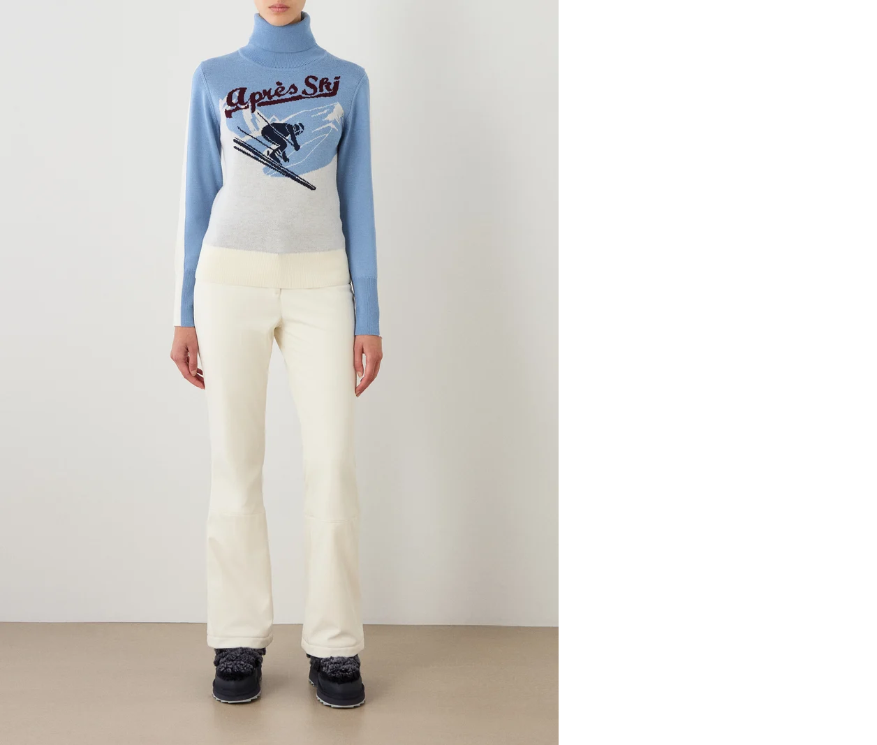 We Norwegians Afterski Sweater Women LIGHT BLUE
