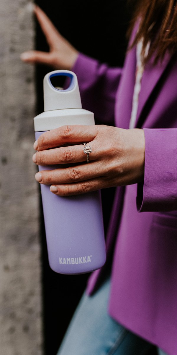 KAMBUKKA Reno Insulated 500 ml Digital Lavender