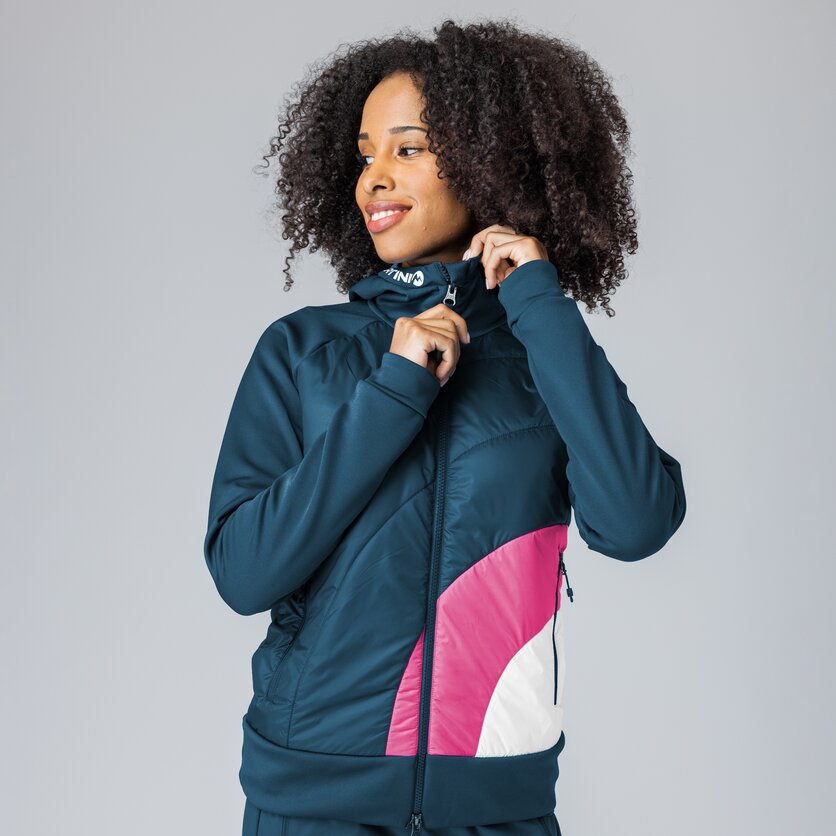MARTINI Desire Hybrid Jacket Primaloft® W poseidon-rosebud