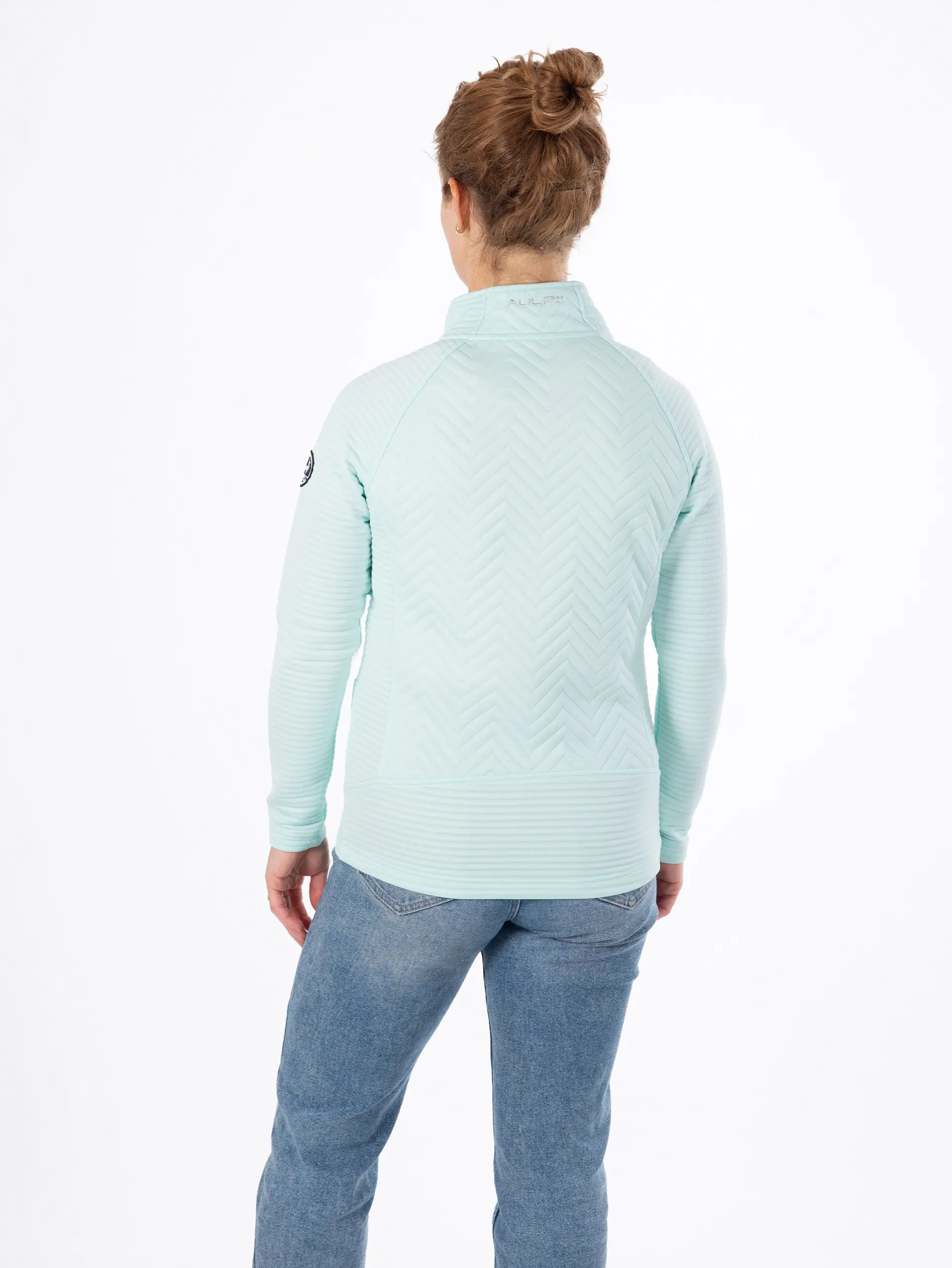 AULP SIMIX FLEECE JACKET Light Turquoise